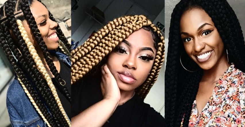 style your box braids